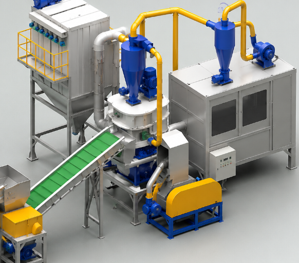 PCB Recycling Line – Circuit Board Recycling Equipment, 150–200 kg/h — photo 1