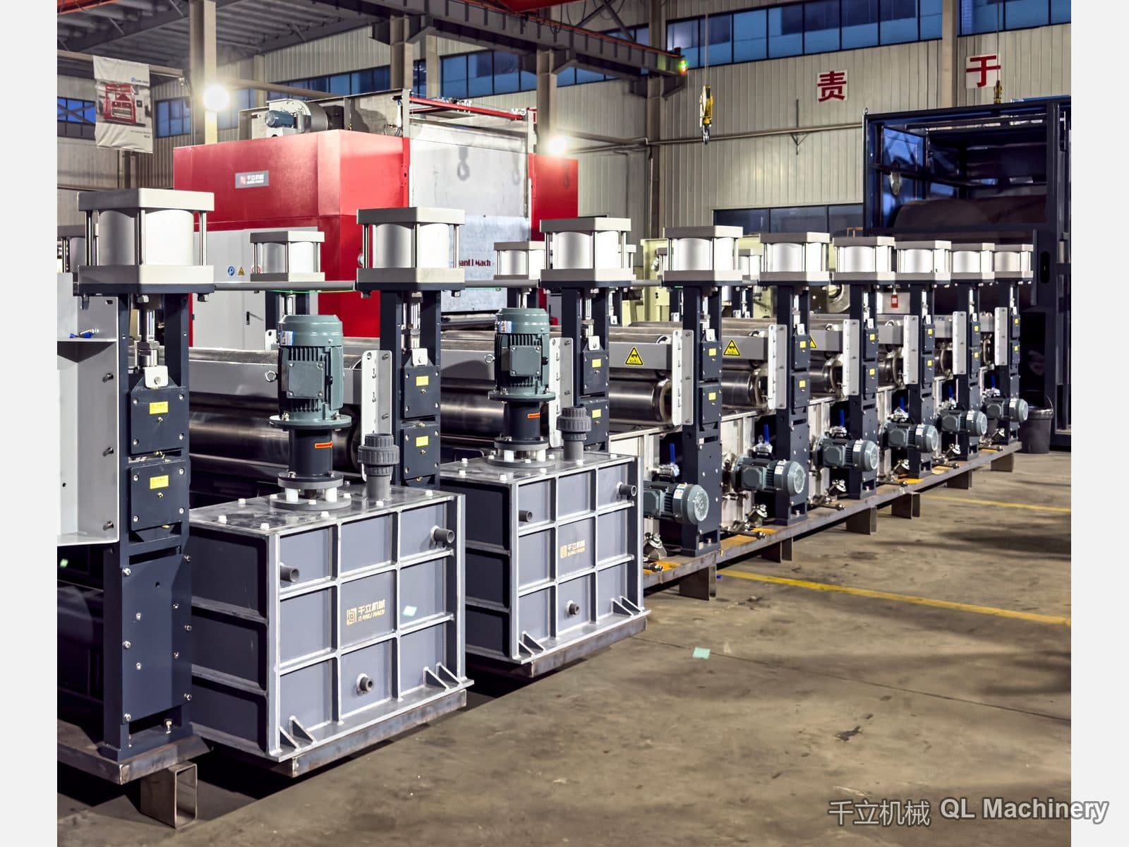QL Machinery WPF-MTFSSG Wool Tops Shrinkproofing Line — photo 1