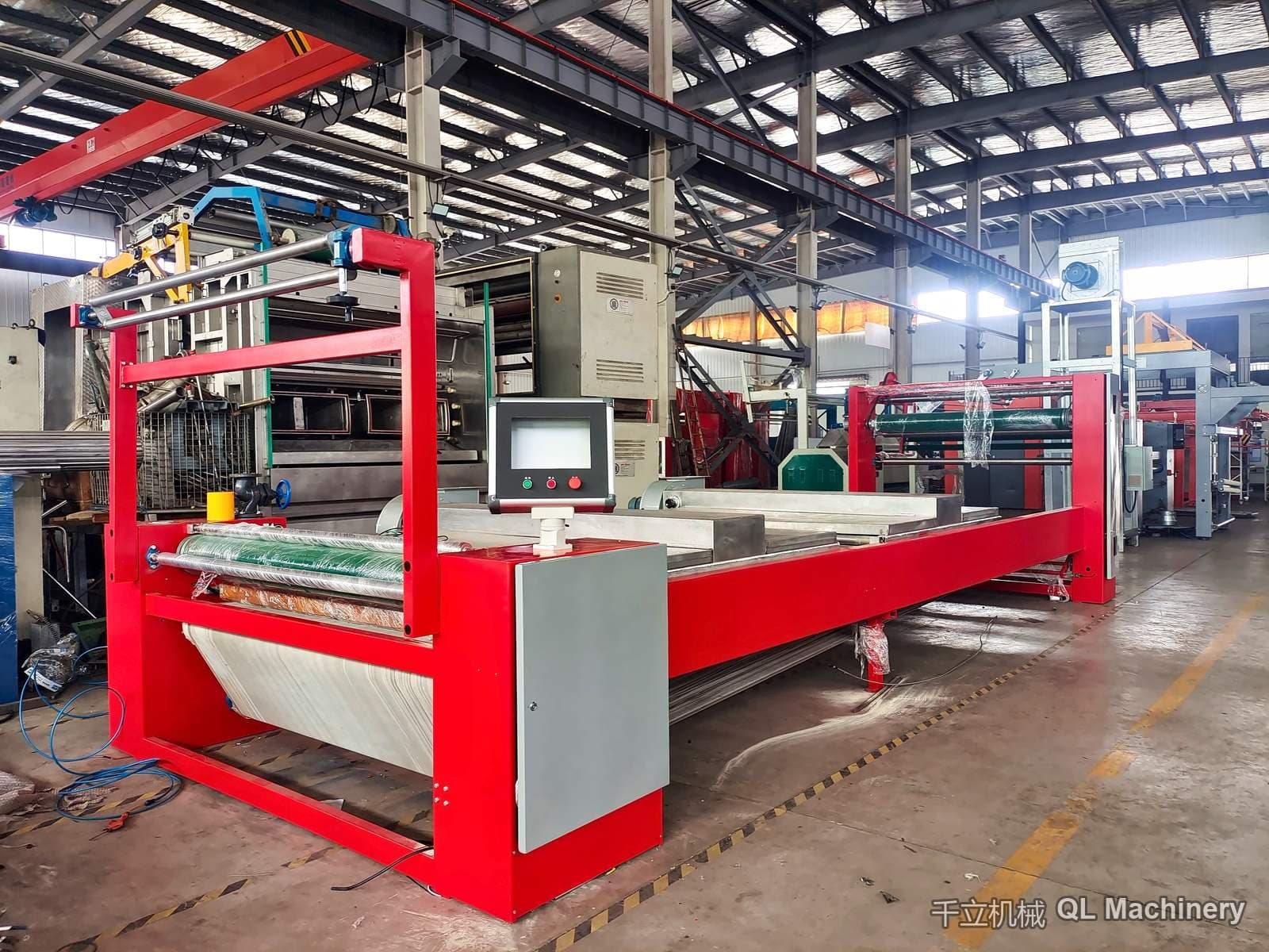 QL Machinery WPF-WDYS Belt-Type Steaming-Shrinking Machine — photo 1
