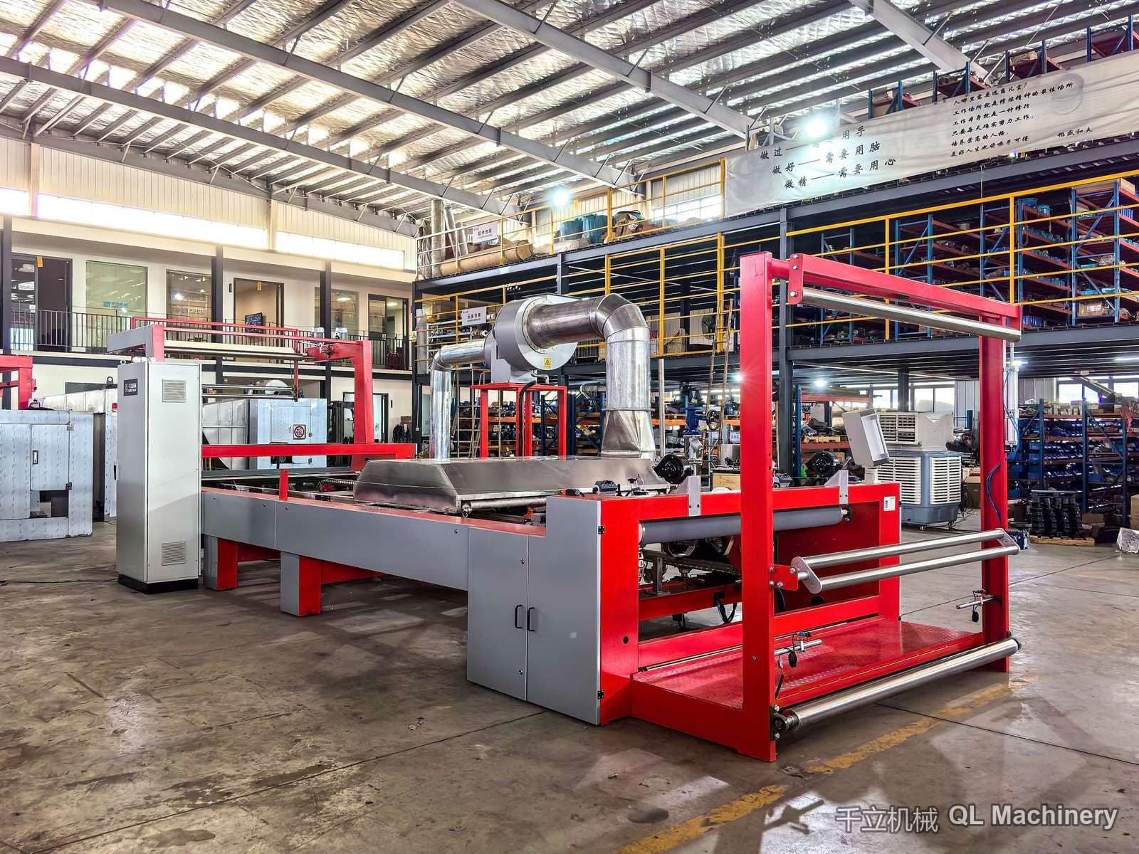QL Machinery WPF-LTYS Pin-Chain Steaming-Shrinking Machine — photo 1
