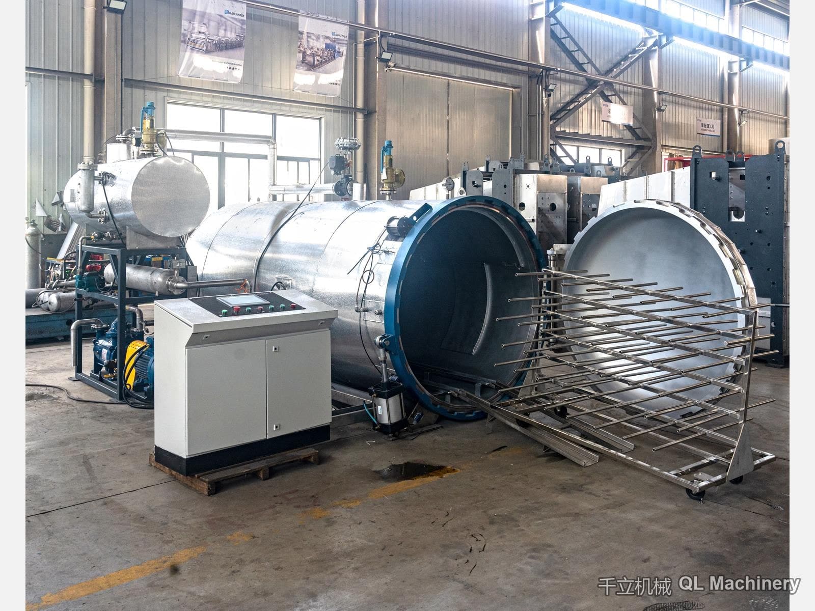 QL Machinery WPF-ZS Vacuum Yarn Steaming Autoclave — photo 1