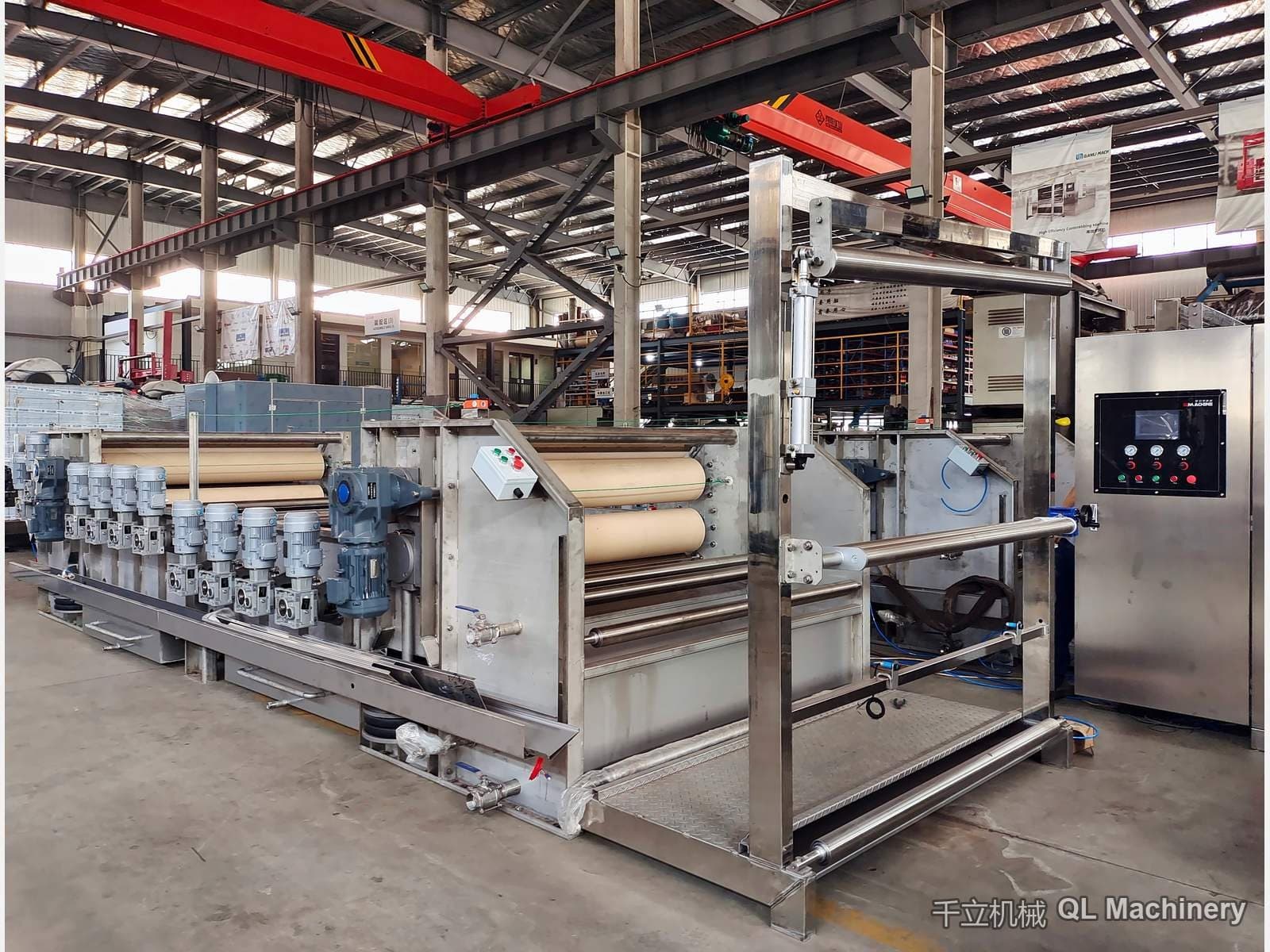 QL Machinery WPF-SSMDX Wet Brushing and Setting Machine — photo 1