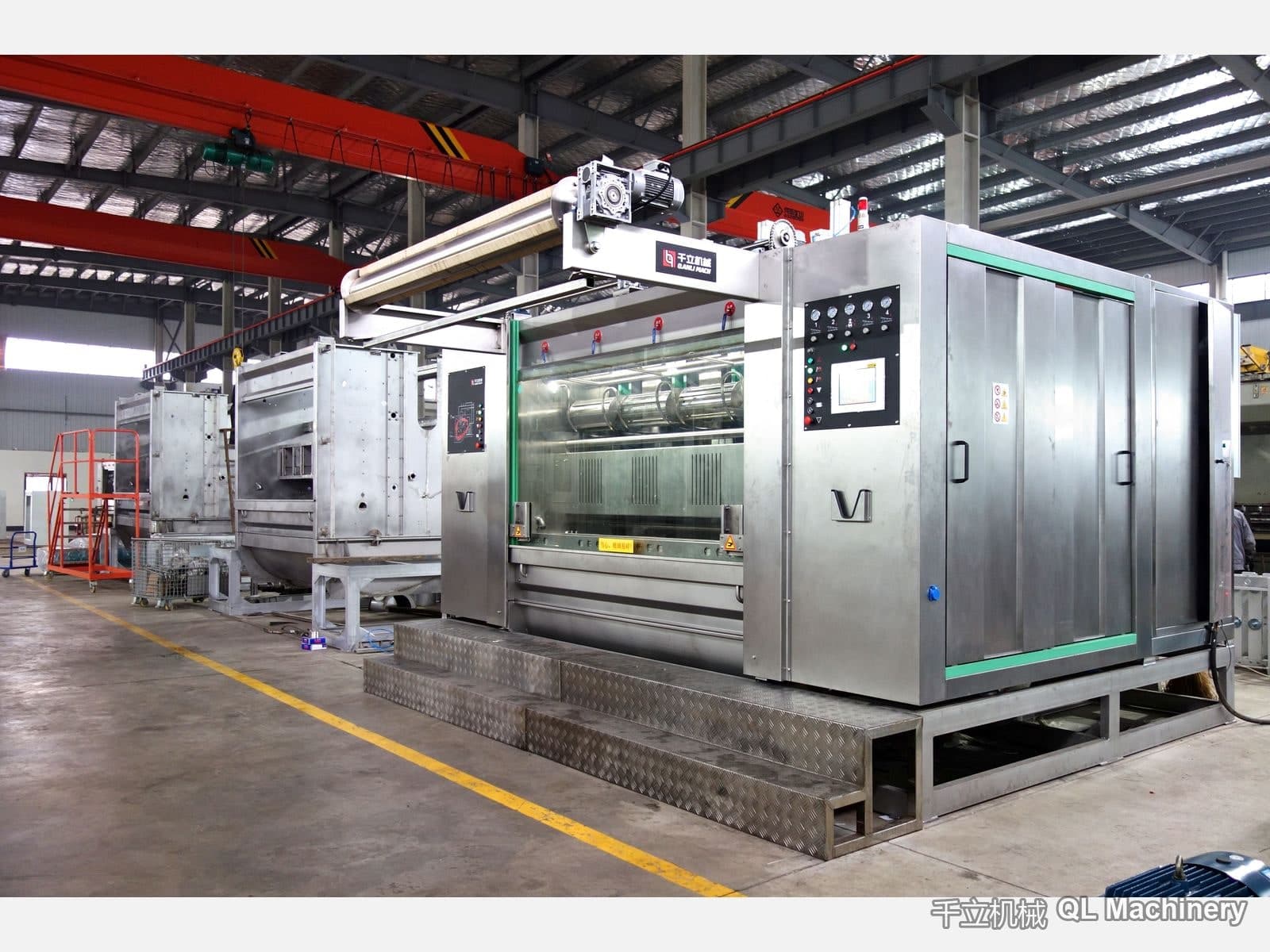 QL Machinery WPF-4XS Four-Channel Wool Scouring and Milling Machine — photo 1